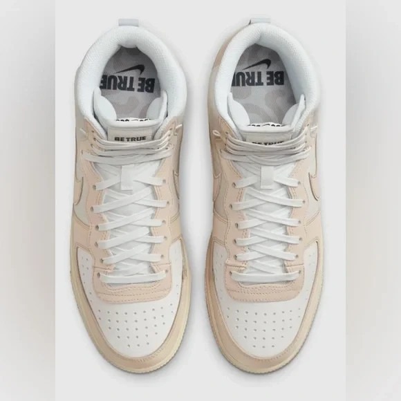 Nike Terminator High BT Be True Mens Sz 10 White Sandrift Beige FD8638-100 - NEW main image 6